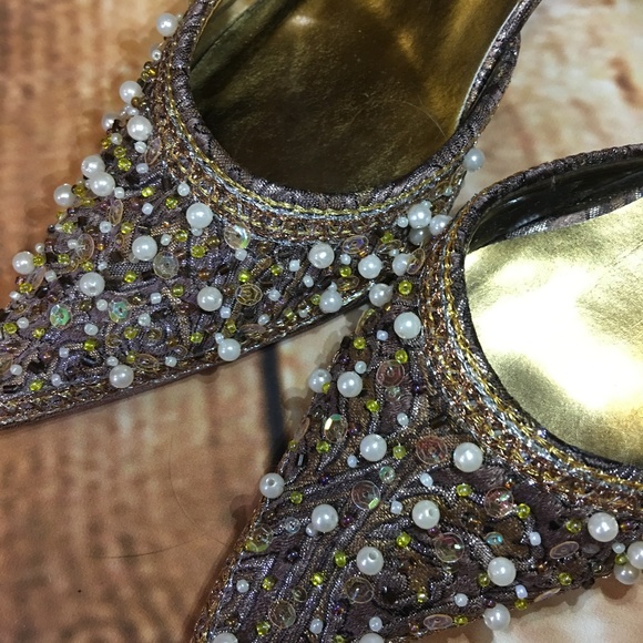 Beaded Shoes - 6.5 - Picture 6 of 8